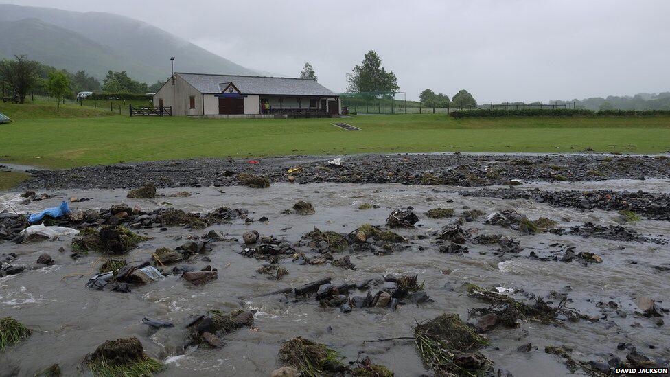 bbccumbriasport's tweet photo. CRICKET: Threlkeld Cricket Club back in the game after flooding http://t.co/TTjyh3XOVa http://t.co/aixDDFBYDY