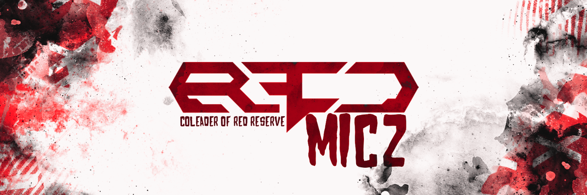 itspharaoh's tweet photo. Tried out something different.
Header design for @RedMICZ http://t.co/gWIlZkSLWt