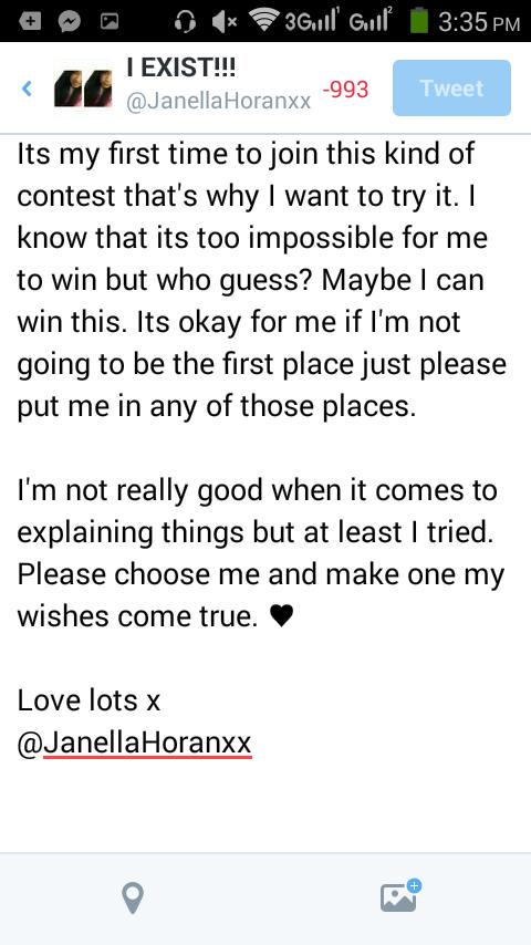 janellahoranxx's tweet photo. @1DBulacanST
I wanna win #1DBSTRoadTo2k Giveaway!
Please RT and help me win x
Love lots x http://t.co/j4gFKOy6R5