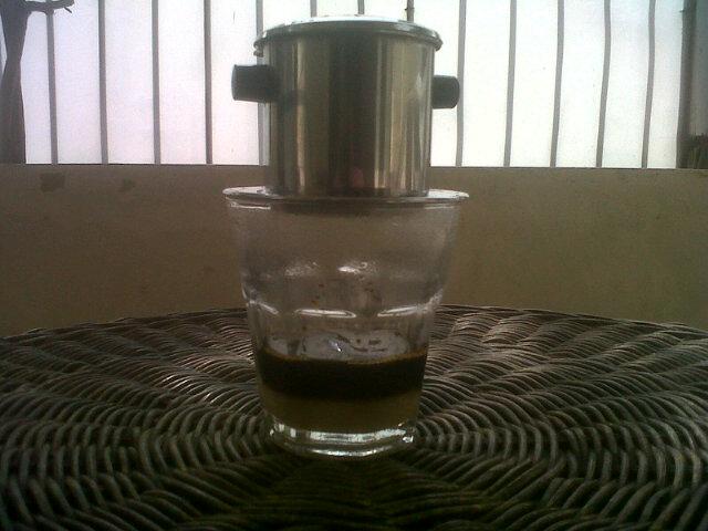 a vietnam drip+Lintong+condensed milk best way together at your cup in the morning