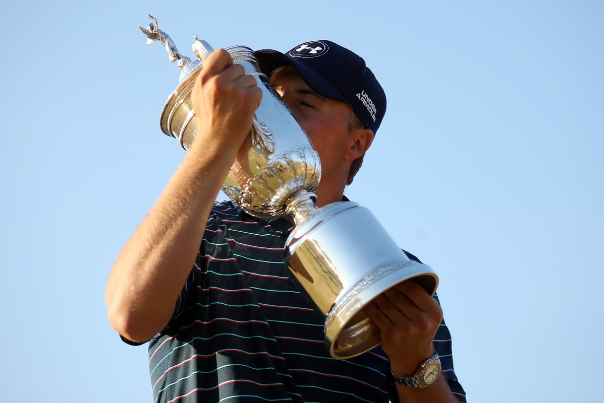 Jordan Spieth admits he was "in shock" after winning the US Open.

Full story: bbc.in/1H7LgHN