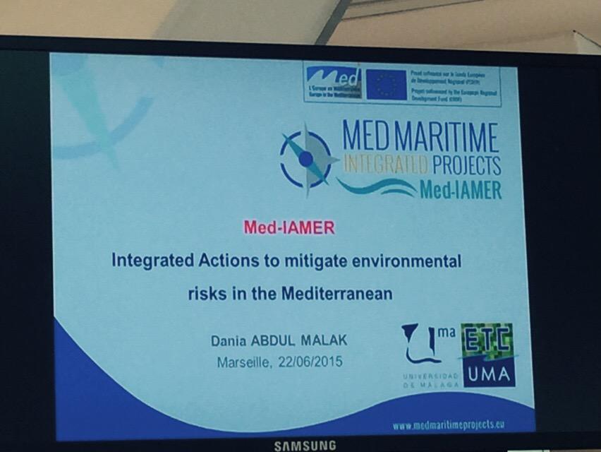 davide_strangis's tweet image. @MEDProgramme #MEDkickoff @abdul_dania presents #MedIamerproject @MedMaritimeProj drivers and pressure in the Med
