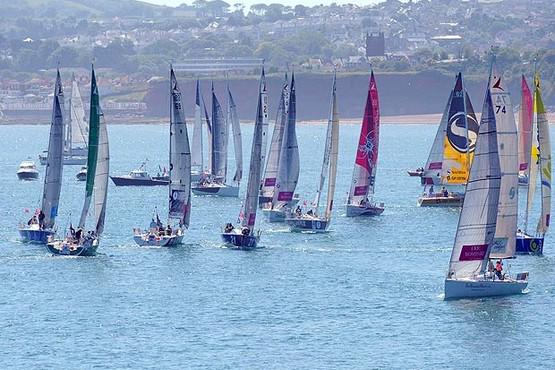 WMNCulture's tweet photo. PICTURES: @LaSolitaire2015 Race sailing race @SolitaireTorbay | http://t.co/akiWqI9xZP @WMNNews #devon #LaSolitaire http://t.co/MJmOUd8Mfp