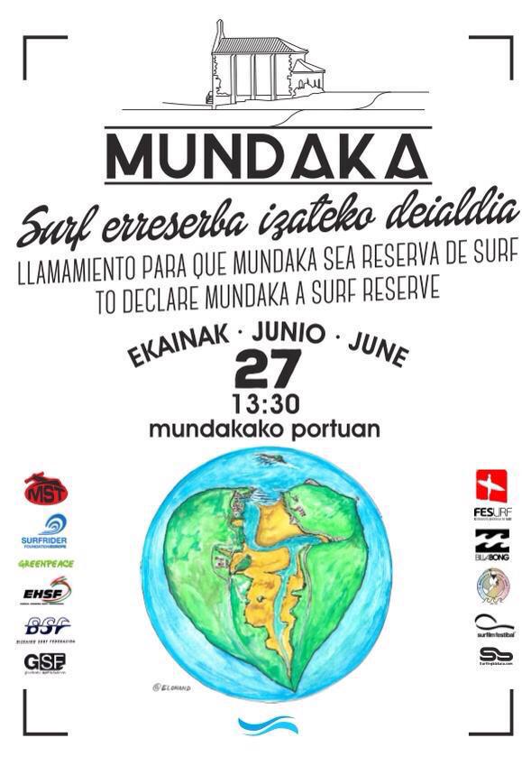 Savemundaka's tweet photo. Para que se declare Mundaka reserva del surf #SaveMundaka http://t.co/BncwV2Bd1U