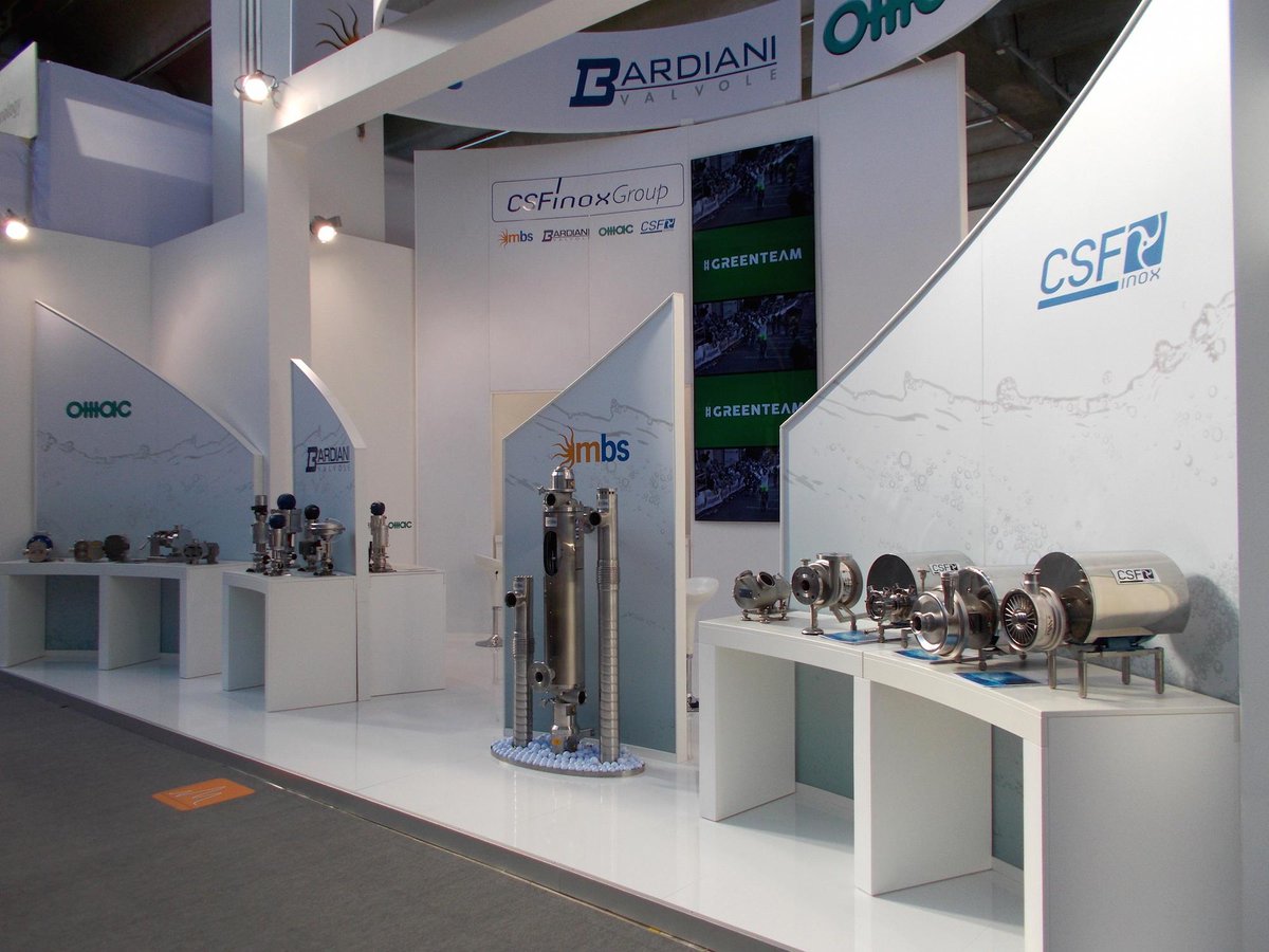 Our stand at #Achema2015 fair. Great success for our company and partners. #chemical #processindustry