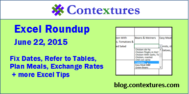 ddalgleish's tweet photo. #Excel roundup: Fix dates, refer to tables + more
http://t.co/dMSWWC1LNK http://t.co/SksRojqn24