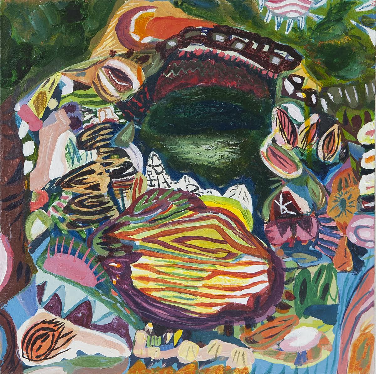 "The endless coloured ways” - Marie Dahlstrand. Vernissage på fre. Maila ola@galleritegel.se f inbjud. Först t kvarn