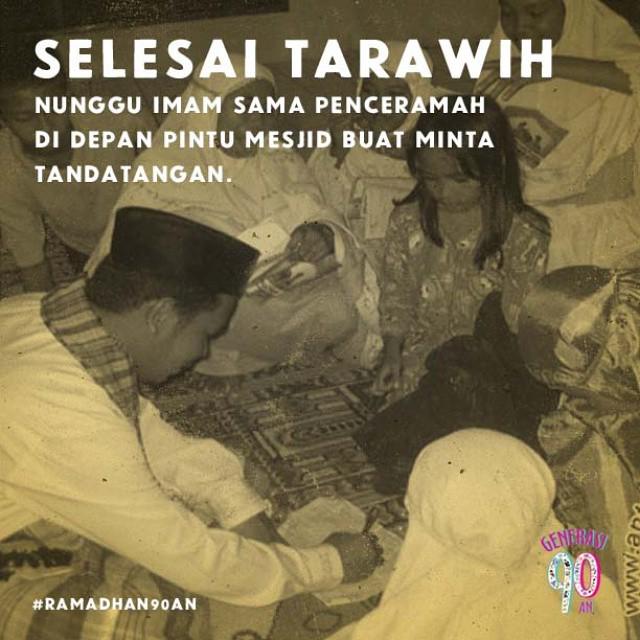 Generasi90an's tweet photo. Ngumpulin tandatangan tapi bukan tandatangan artis #ramadhan90an http://t.co/nqrXCboPqL