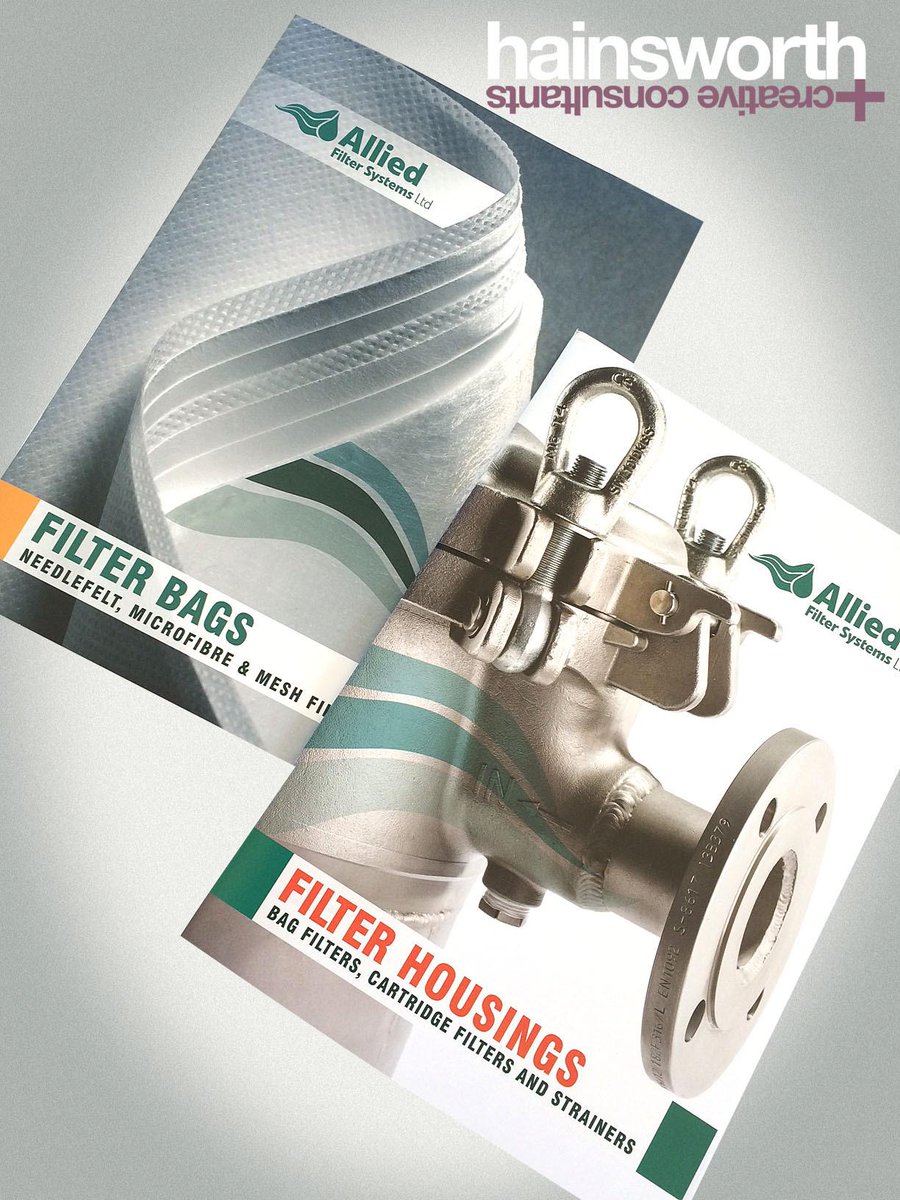 hains77's tweet photo. We had great fun working with @alliedfilters on the overhaul for their company brochures.  #design #brochures http://t.co/IHezdsDe0e