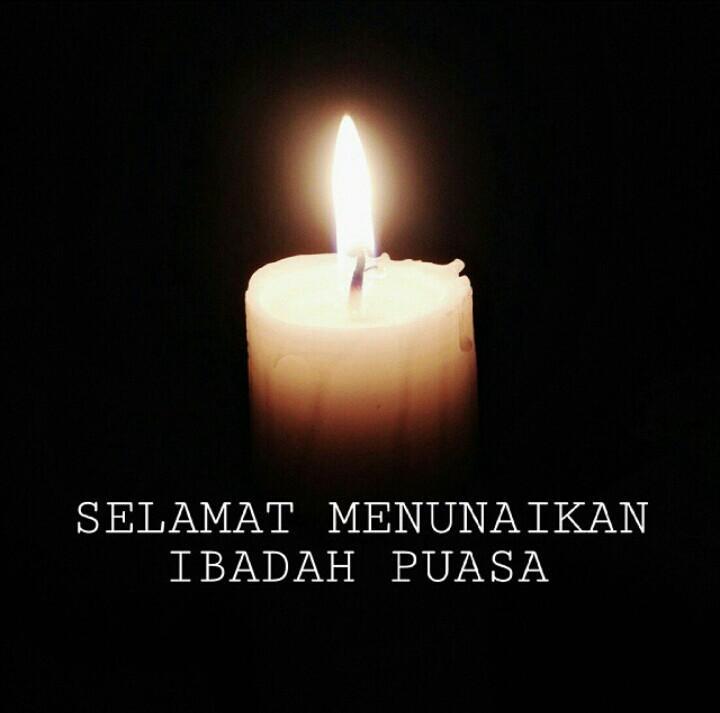 Semoga ibadah puasa tahun ini berkah! Niatnya harus seimbang dengan ibadah maupun perbuatan baiknya yah. #SalamUnas13