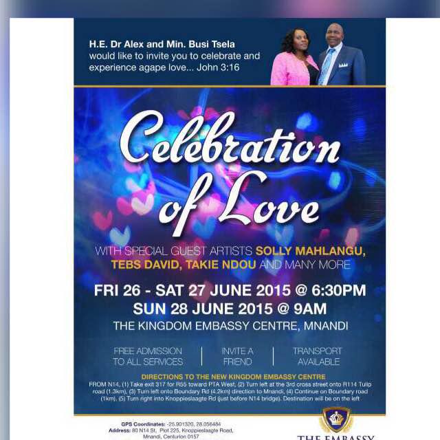 veronicambotho's tweet photo. Come and celebrate with us this weekend http://t.co/zVSNO2tMDD