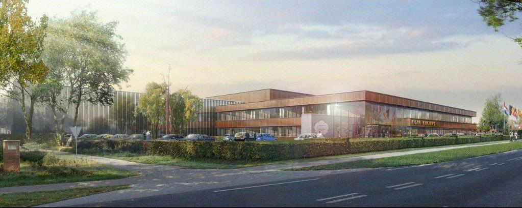 WVH_Gevels's tweet photo. WVH realiseert 1.000m² #gevelbekleding koperkleur geanodiseerd #Aluminium #Composiet voor Royal AGIO Cigars Duizel. http://t.co/4Ckp2lTmLD
