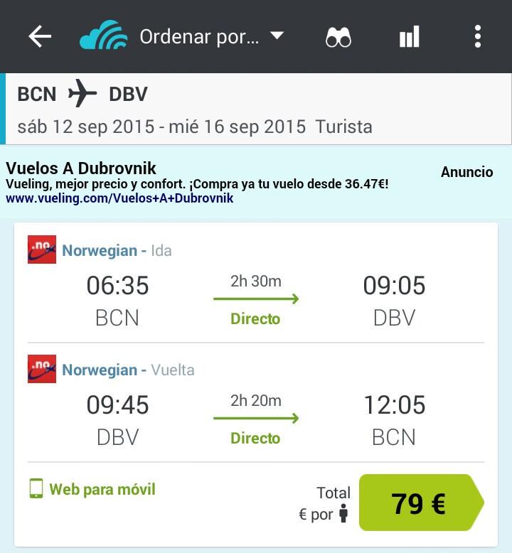 Xplorandomundo's tweet photo. Escapate a la costa de #Croacia este verano  vuelo #Barcelona #Dubrovnik  en Septiembre por 79 € ida y vuelta http://t.co/KXSHEp7I6e