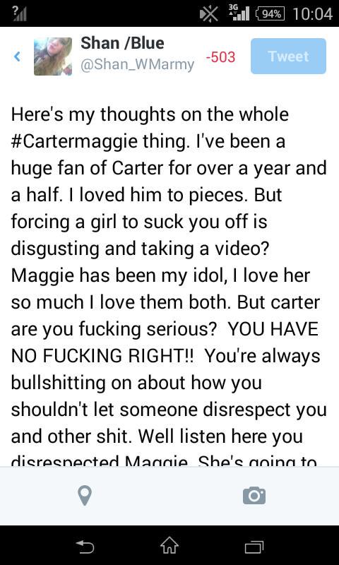 hemmobabylh's tweet photo. #CarterMaggie http://t.co/L2U6am2lCN