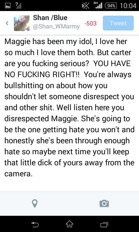 hemmobabylh's tweet photo. #CarterMaggie http://t.co/L2U6am2lCN