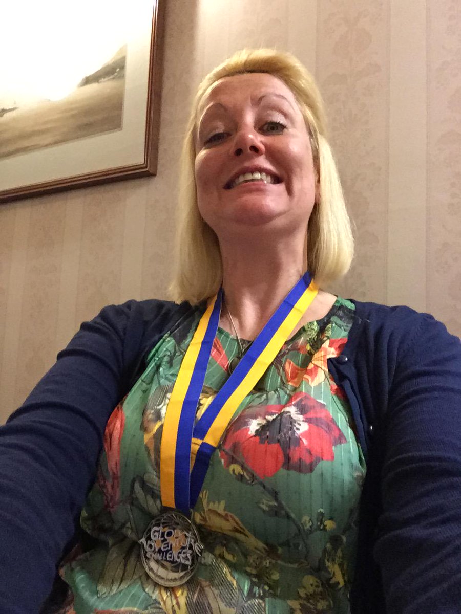 NicolaKeen1's tweet photo. #medal #benevis #globaladventures #achievement #neveragain #charitytrek #stlukeshospice http://t.co/PdIt5hNZT4