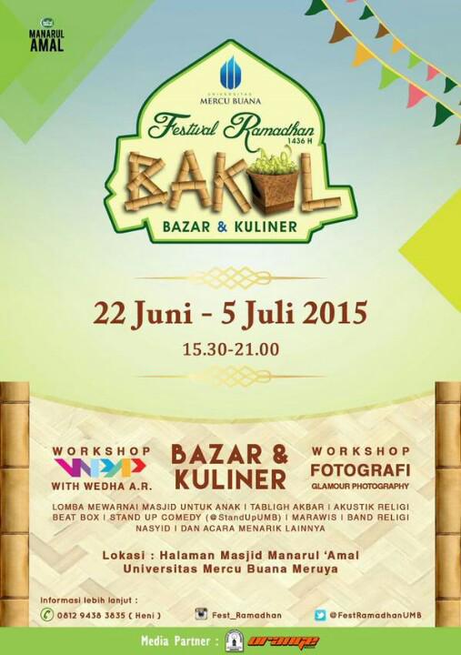 nih liat posternya dulu dah kalo ga percaya mah! 😑 <a href="/FestRamadhanUMB/">#FestivalRamadhanUMB</a>