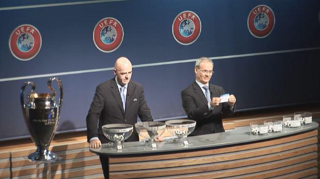 The moment Vardar's name was drawn The moment Vardar's name was drawn