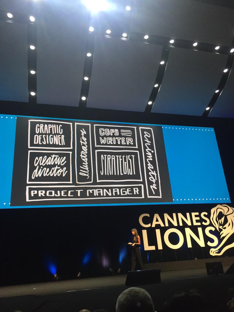 weinstock's tweet image. #adobe A Creative Renaissance #canneslions #rfbinder @jessicawalsh you need to have the confidence to fail