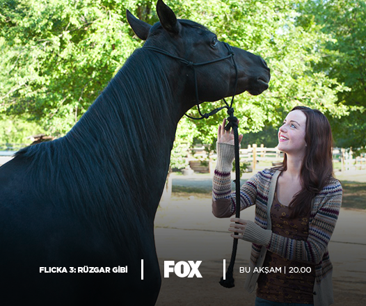 TurkiyeFox's tweet photo. "Bazen hiç beklenmedik iki dost inanılmaz bir öykünün kahramanları olurlar." Flicka 3 Rüzgar Gibi 20.00'de! http://t.co/LUrND31Qlt
