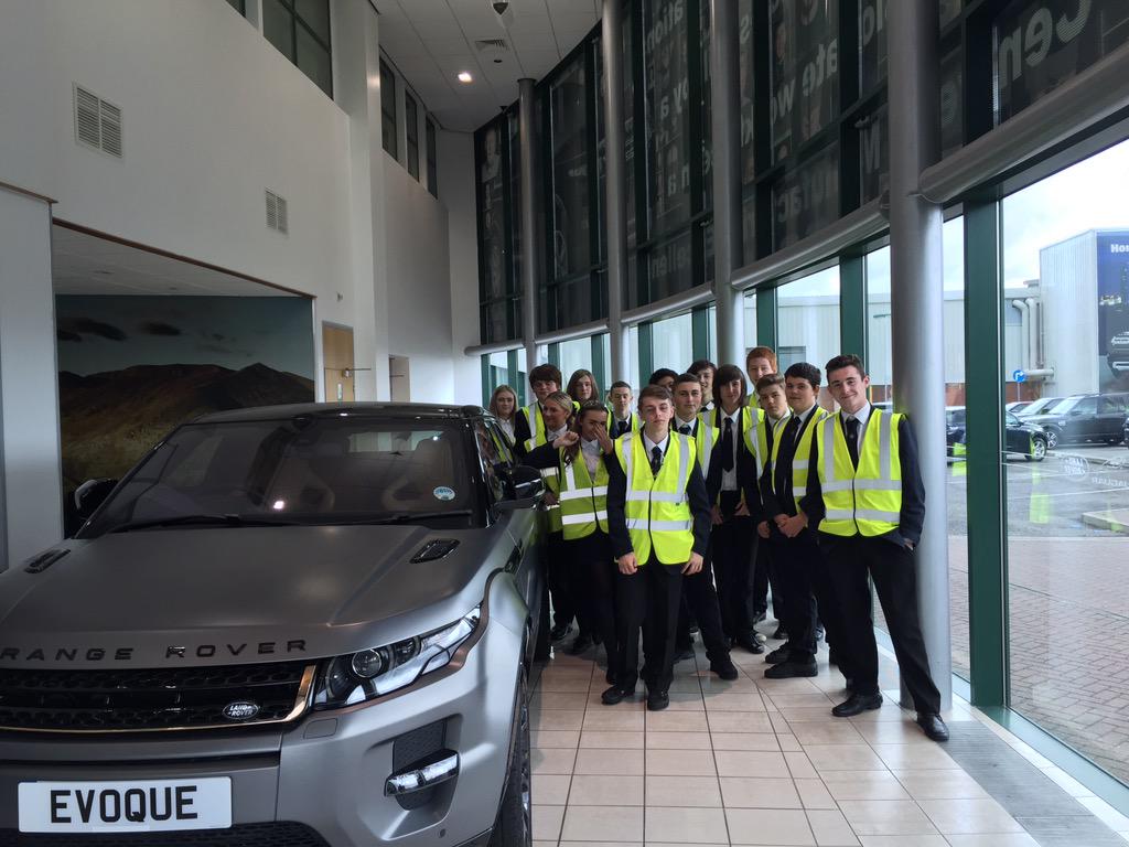 Year 10 Business visit to JLR this morning, thanks @Sefton_EBP @JLRCareers