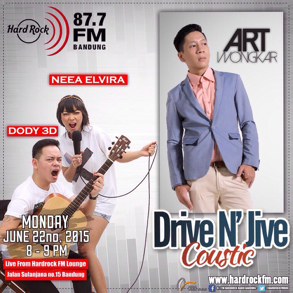 bdixmedia's tweet photo. @ArtWongkar performing @hardrockfmbdg tonite! 8PM..check it out guys: http://t.co/j6waQllKKj via @OrionRecords_ID http://t.co/8kb8KzNqOi