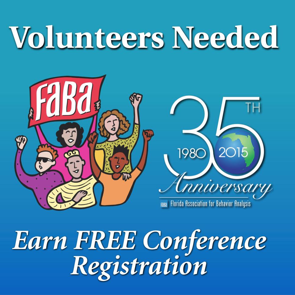 Anyone want to volunteer at #FABA15?