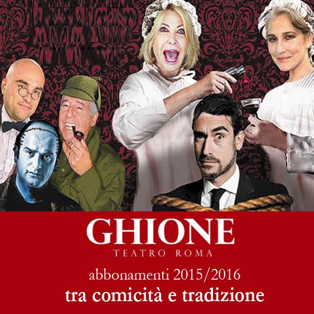 Scegli il tuo posto e costruisci un abbonamento personalizzato. A partire da 98 euro: teatroghione.it/stagione