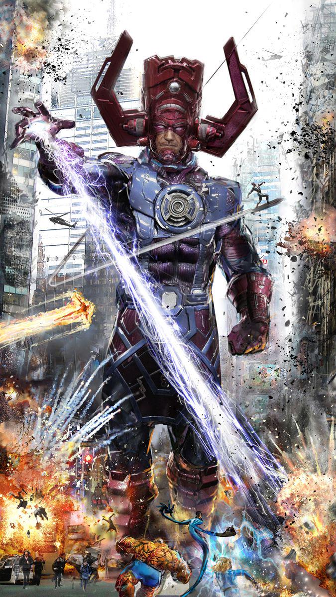 _comics___'s tweet photo. Fantastic Four Vs Galactus - Fan Art Created by John Gallagher http://t.co/FF9ntu60F3