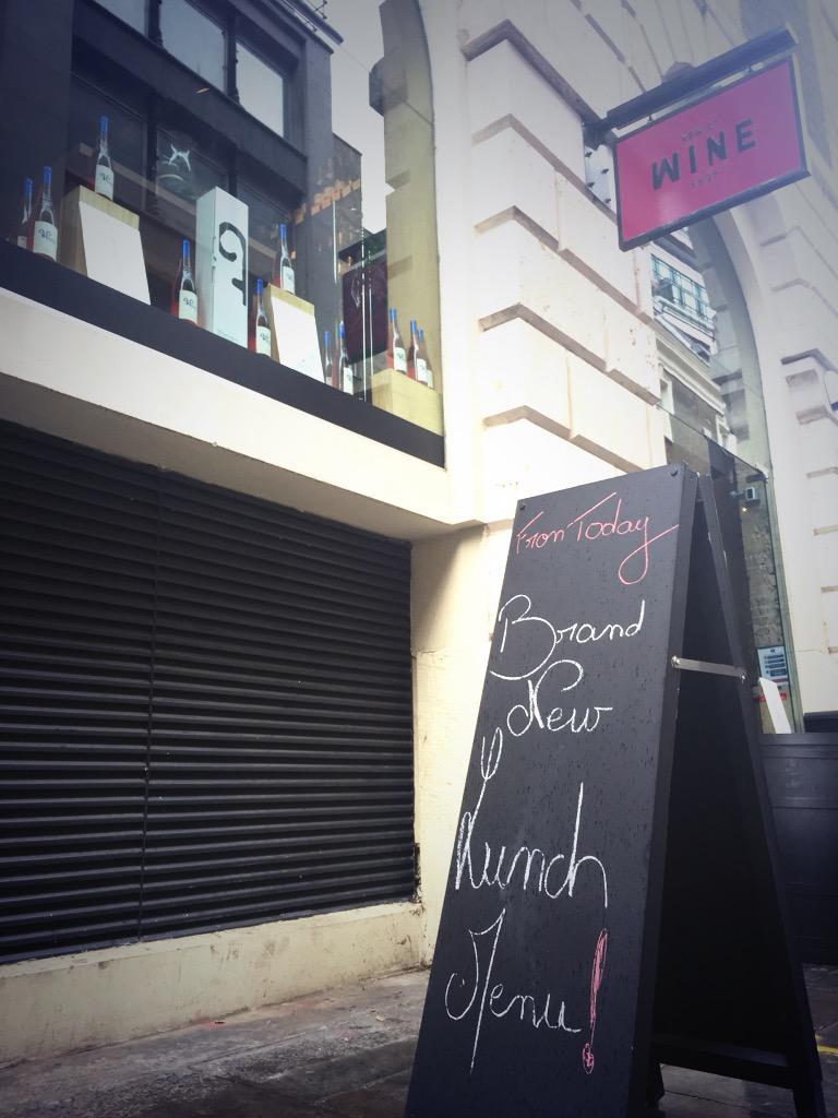 Newstreetwine's tweet photo. From today Brand new #lunch #menu! Pop in to enjoy an amazing experience in our #winebar in the @cityoflondon http://t.co/zS5nd4LuDf
