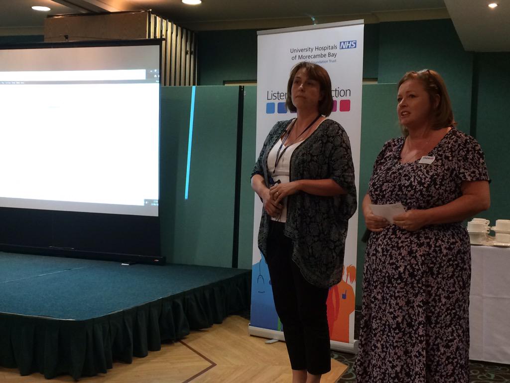 edwardnorthey's tweet photo. Sarah Cullen/Paula Brown/Karen Davies talking about Improving Communications #lessemails @UHMBT #greatplace2work http://t.co/kOeiSvCHie