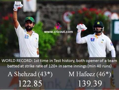 IamShahzadian19's tweet photo. A world record made by these two flawless openers !!
@iamAhmadshahzad @MHafeez22 👍👍 http://t.co/TsyZecFbuo