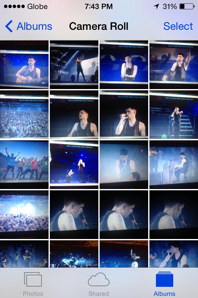 giselavish's tweet image. GUILTY“@ScriptWorldWide #ThScriptFamily How many of u took screenshots frm ysterday&apos;s livestream #TheScriptCrokePark&quot;