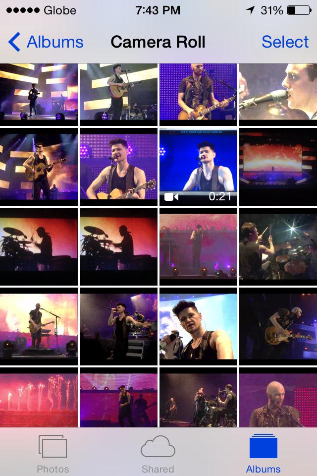 giselavish's tweet image. GUILTY“@ScriptWorldWide #ThScriptFamily How many of u took screenshots frm ysterday&apos;s livestream #TheScriptCrokePark&quot;