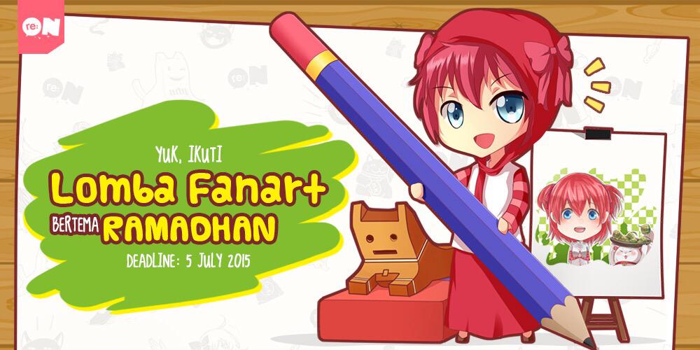 Reonites, ada lomba fanart #ReonRamadhan nih. Mau ikutan? Yuk gabung di reonites.com :D