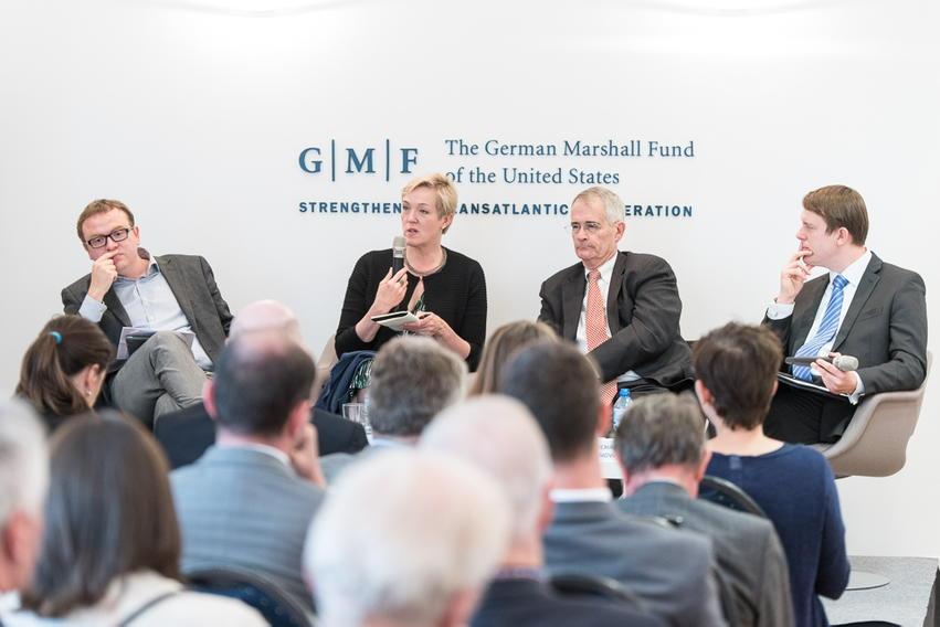 Great discussion @gmfus Warsaw about NATO, Germany and latest #PEWpoll with @bruceestokes @ConStelz @adam_eberhardt