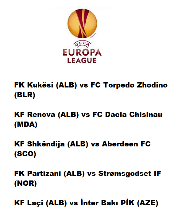 ShkumbinHashani's tweet photo. E vetmja Shqipëria me 5 skuadra në Europa League haha (Y) http://t.co/j2gJMSB8Dr