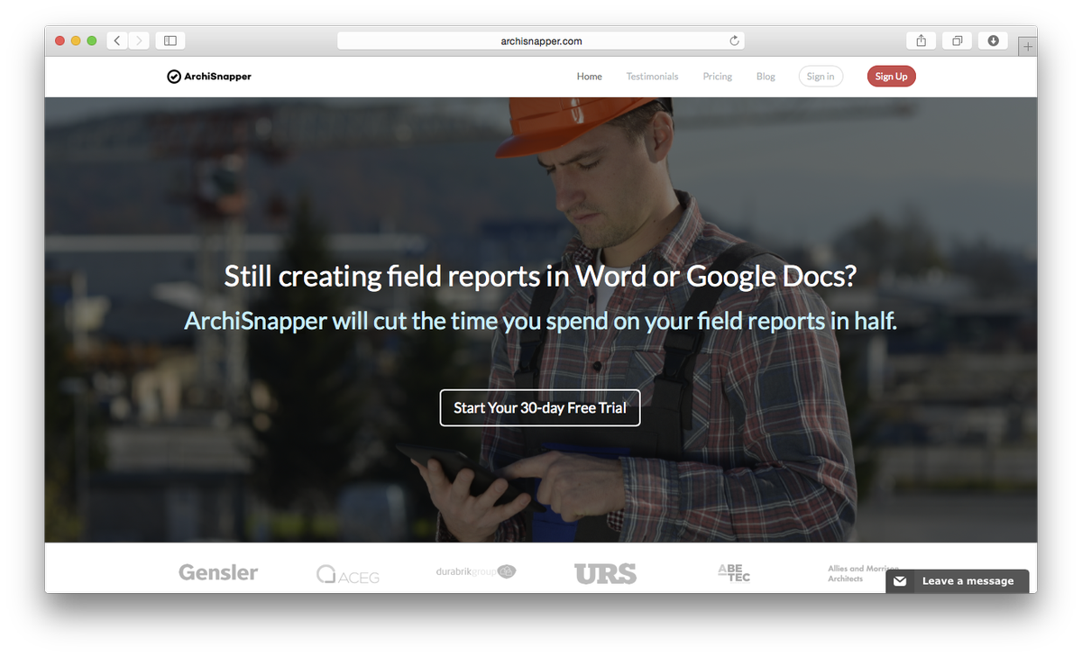 ArchiSnapper's tweet photo. Small redesign of our homepage. You like? http://t.co/o0LdpFYbna