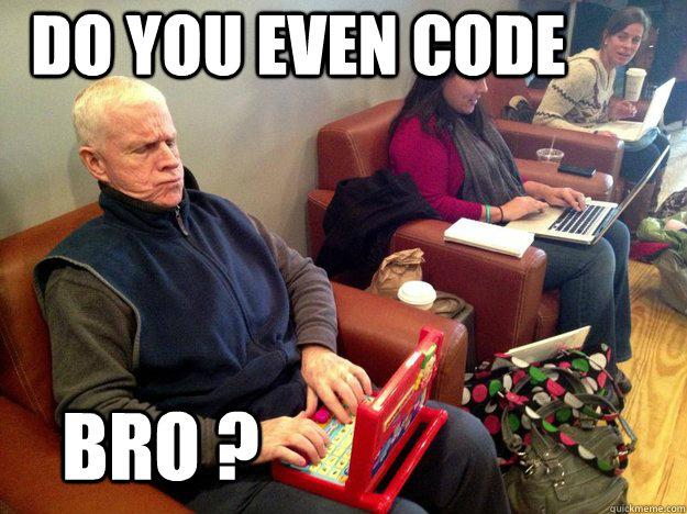 SiteSplat's tweet image. Do you even code Bro? #DoYouEvenCodeBro #code #webdevelopment