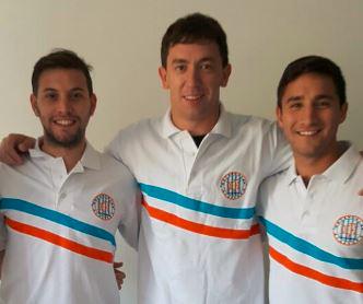 Antes de viajar a Chile para ponerse la camiseta <a href="/Argentina/">🇦🇷 Selección Argentina ⭐⭐⭐</a> en la <a href="/CA2015/">ca2015</a>, Marchesín se puso la del Defe. #VamosDefe