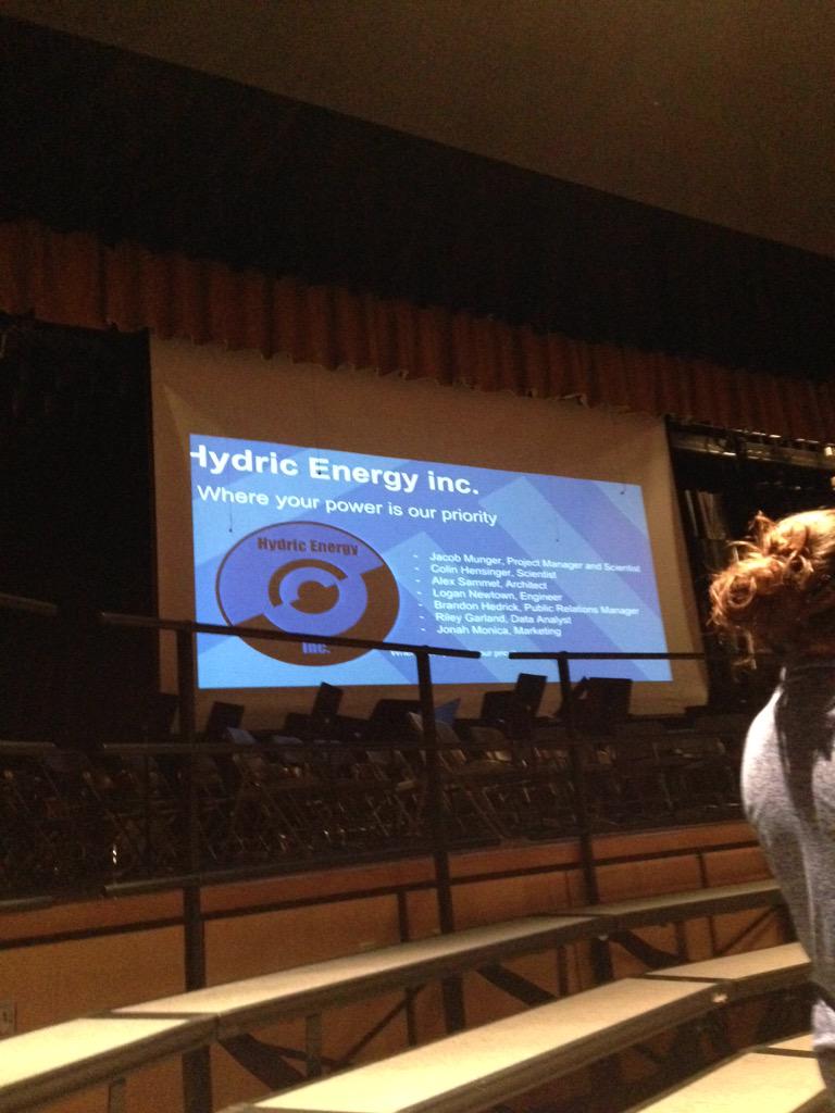 WBDCMedia's tweet photo. Hydrogen Energy presentation begins. http://t.co/geT1K1xPBC