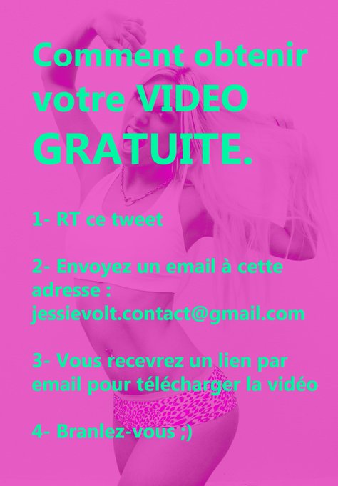 VIDEO X GRATUITE POUR TOUT LE MONDE !! Pour c&eacute;l&eacute;brer #JessiesCrazyWeek, 1 fois de + je vous offre une<a href="/tag/jessiescrazyweek"class="tags"><span>#jessiescrazyweek</span></a>