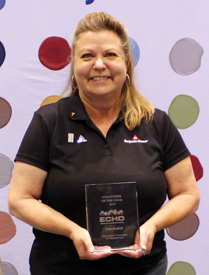 Echo (@echoorg) on Twitter photo We are thrilled to name Pam Marsh of <a href="/Benjamin_Moore/">Benjamin Moore</a> as our 2015 Volunteer of the Year - thanks for your dedication! We are thrilled to name Pam Marsh of <a href="/Benjamin_Moore/">Benjamin Moore</a> as our 2015 Volunteer of the Year - thanks for your dedication!