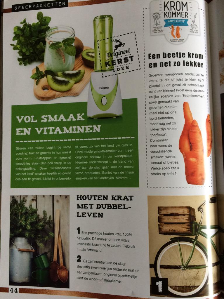 De kerstpaketten van <a href="/makro_nl/">Makro</a> worden dit jaar een stukje Krommer. Want: onze soepjes zitten in het assortiment 😃