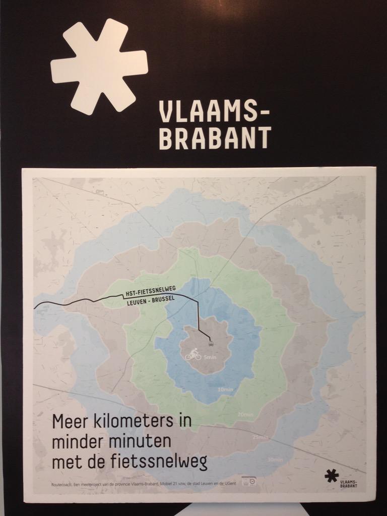 tomdehaene's tweet photo. Meer km in minder minuten. #fietssnelweg
#RouteCoach @vlaams_brabant #leuven http://t.co/4fTUvWUN8X