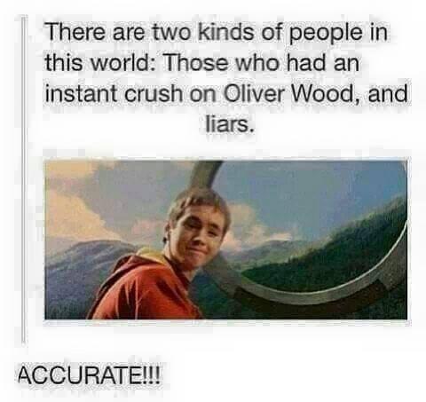 MuggleNet's tweet photo. #mcm because Oliver Wood was a Keeper. Pun intended. http://t.co/AlWckplWFL