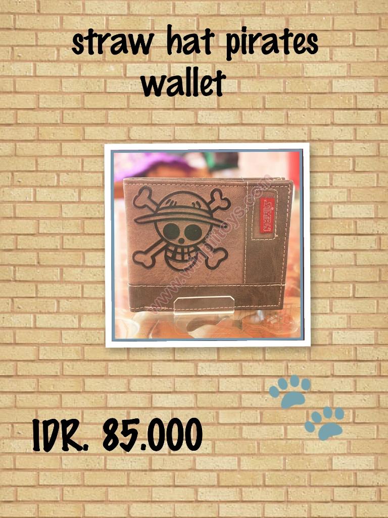 paw_shop's tweet photo. Straw Hat Pirates Brown Wallet | IDR 85.000 | baguss. Simple lagi, yuk beli 😘 http://t.co/euf7DAIDt6
