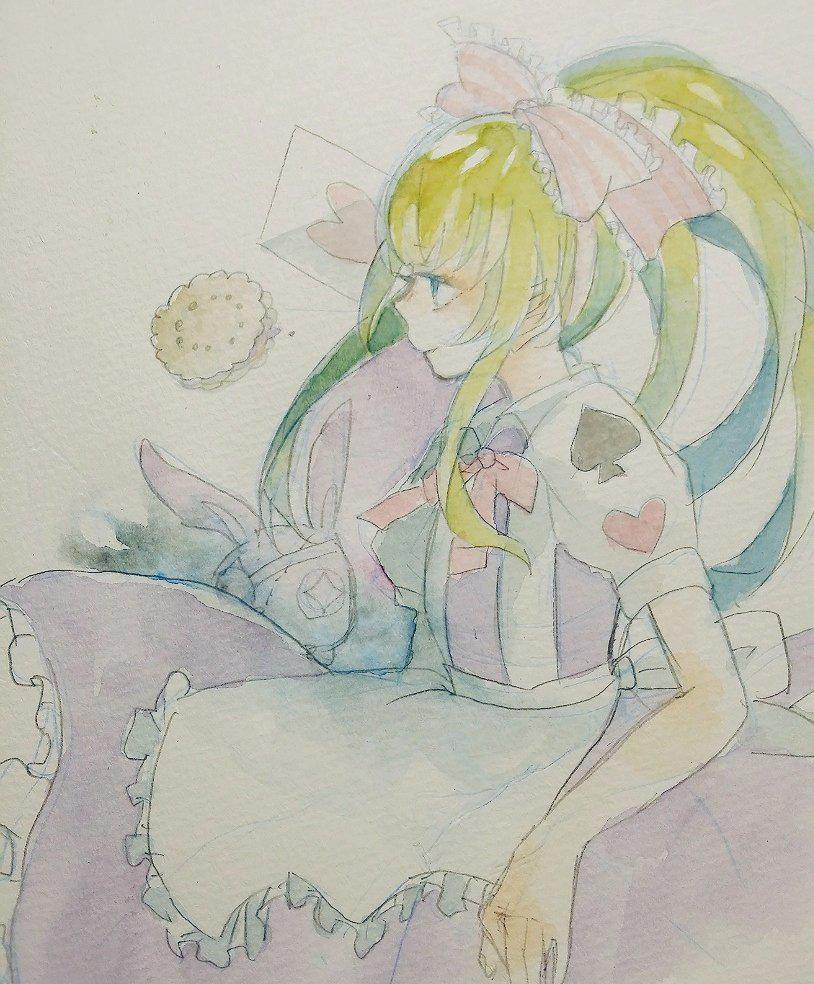 モンスト深夜のお絵かき60分一本勝負 お題 妖精族 アリス初描き W うみかのイラスト モンスト深夜のお絵かき60分一本勝負 お題 妖精族 アリス初描き W うみかのイラスト