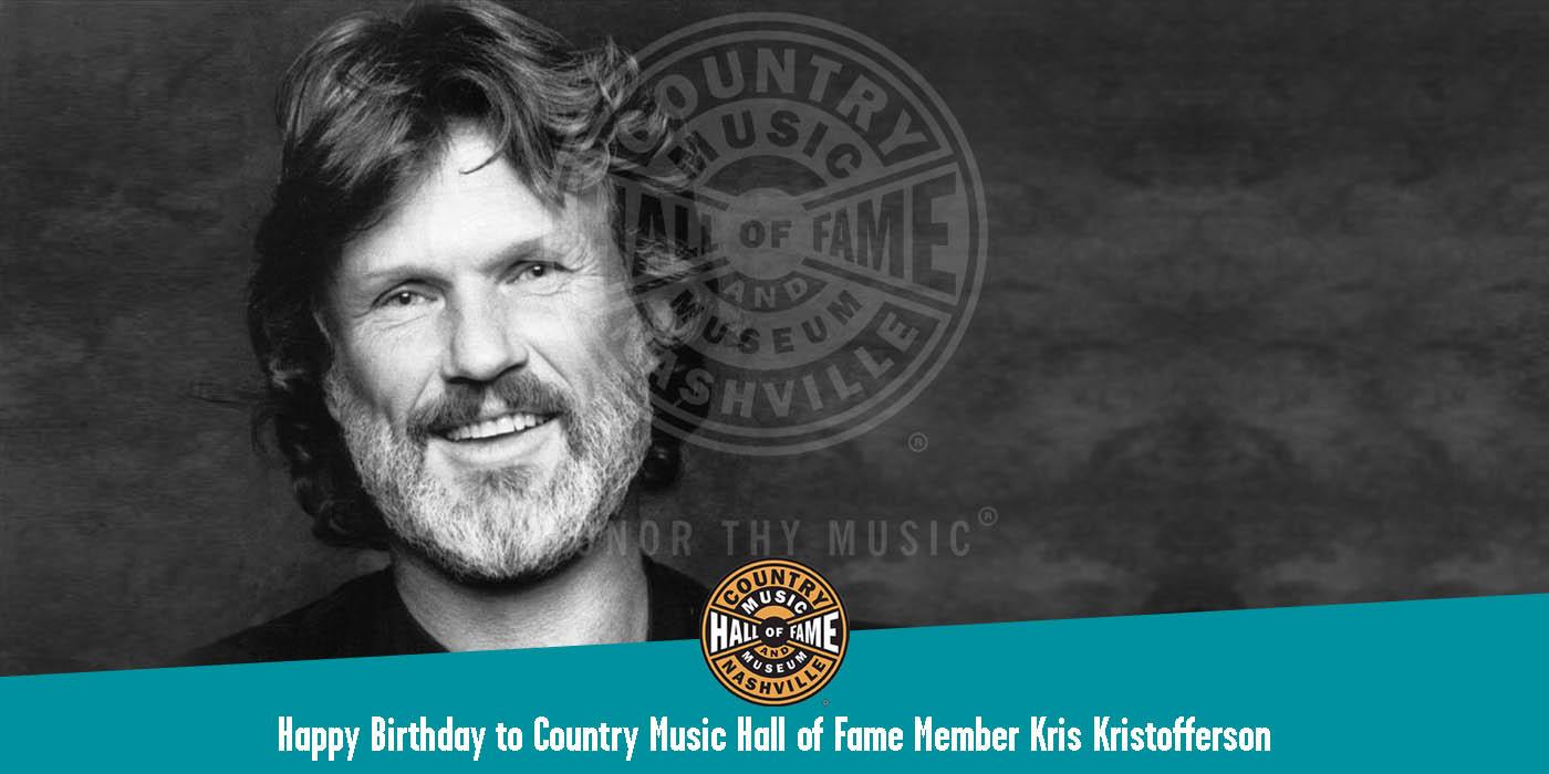 Happy birthday to member, & one of American music s most respected artists, Kris Kristofferson 