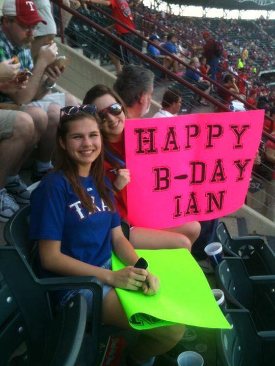 Happy birthday to my almost birthday buddy and my other man, Ian Kinsler!     haven\t seen him in forever 